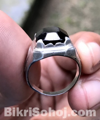 Silver ring সৌদি আরব এর মডেল এর রুপার আংটি পাথর সহ